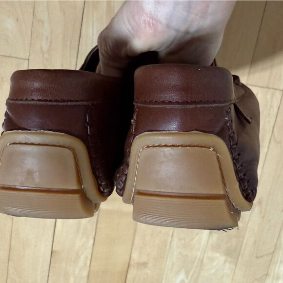 Ted Baker Alerrt Driving Loafer Shoe in Brown Chocolate 44 main image 7